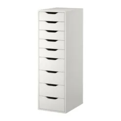 IKEA ALEX Drawer Unit (9 Drawers)